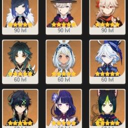 【EU】 AR56  |  58 characters  |   17 legendary characters |  1 legend weapons 1